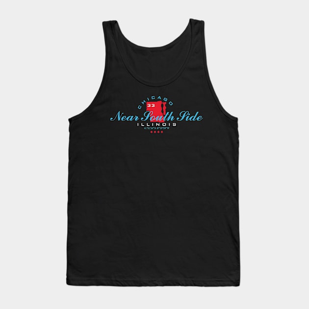 Near South Side / Chicago Tank Top by Nagorniak